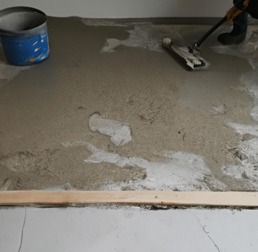 Jak skutecznie odnowić betonową podłogę w domu?