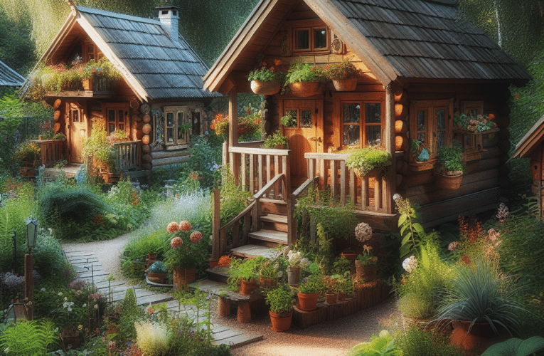Domki ogrodowe drewniane: Przewodnik po wyborze montażu i dekoracji dla każdego ogródka